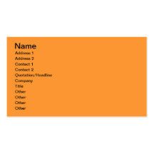 Hairy Dog Business Card