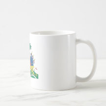 HAITI COAT OF ARMS - MUG