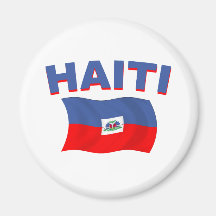 Haiti Flag 2 Fridge Magnet