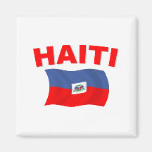 Haiti Flag 3 Fridge Magnet