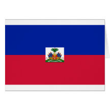 Haiti Flag Greeting Card