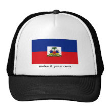 Haiti flag hat