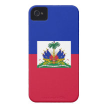 Haiti Flag iPhone 4 Case