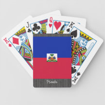 Haiti Flag Playing Cards