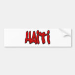 Haiti Graffiti Bumper Sticker