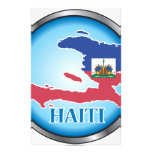 Haiti Round Button.ai Stationery