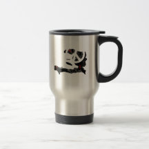 Haiti Trendy Peace Sign with Haitian map Mugs