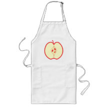 Half a Red Apple. Apron