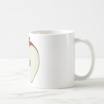 Half Apple Coffee Mug