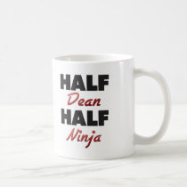 Half Dean Half Ninja mugs