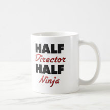 Half Director Half Ninja Mugs