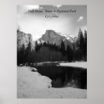 Half Dome Winter poster