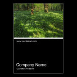 Half&Half Photo 0366 - Spring in the Woods business cards
