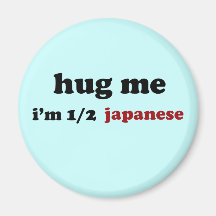 Half Japanese Fridge Magnet