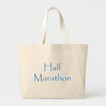 Half Marathon Tote Bags