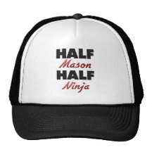 Half Mason Half Ninja Hat