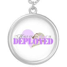 Half of my heart is Deployed Necklace