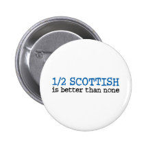 Half Scottish Pin