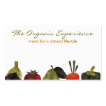 half veggies fruits cooking catering business c... business card