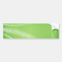 HALFTONE DOTTED LIGHT LIME GREEN WHITE DIGITAL SWI BUMPER STICKER