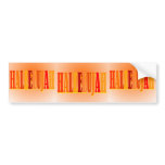 Hallelujah Bumper Sticker