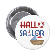 Hallo Sailor Pinback Buttons