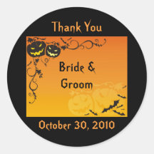 Hallo-Wedding Stickers