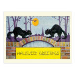 Hallowe’en Greetings Postcard