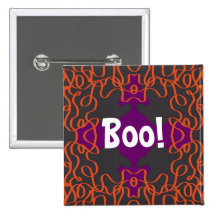 Halloween Bandanna button