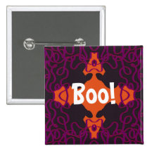 Halloween Bandanna button