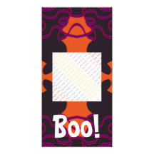 Halloween Bandanna photo card