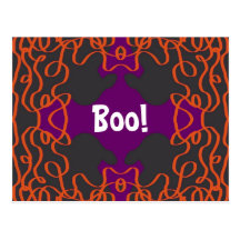 Halloween Bandanna postcard