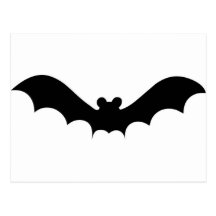 Halloween Bat Post Cards