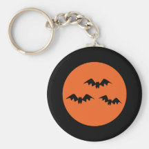 Halloween Bats Key Chain