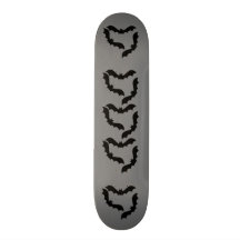 Halloween Bats Skate Board Deck