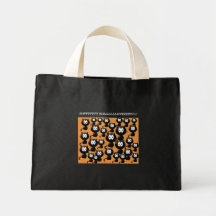 Halloween Black Cat Tote Bag!