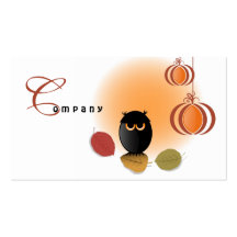 Halloween Business Card