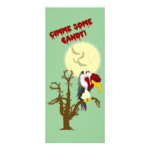 Halloween Buzzard Invitation