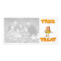 Halloween Candy Photocard Photo Card Template