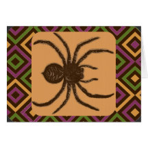 Halloween Card - Tarantula