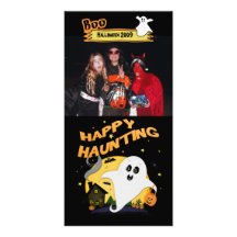 Halloween Custom Photo Card