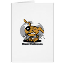 Halloween Dog design Cards
