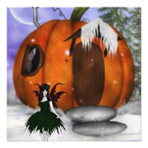 Halloween Fairy  Invitations