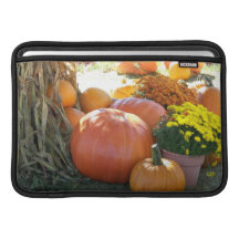 Halloween Fall Scene MacBook Air Sleeves