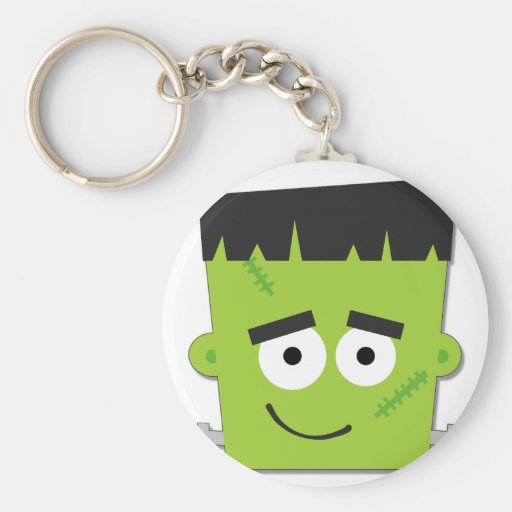 Halloween Frankenstein T-shirts and Gifts Keychain