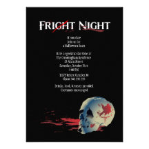Halloween Fright Night Invitation