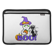 Halloween Ghost Boo Sleeve For MacBook Air