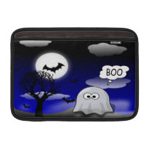 Halloween Ghost MacBook Sleeve