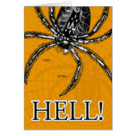 Halloween - Giant Spider Card