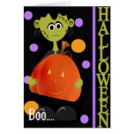 Halloween Greetings Card